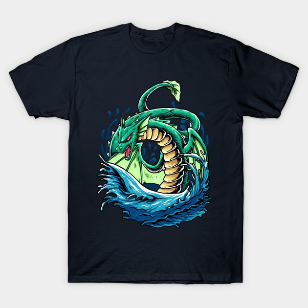 leviathan king of the sea T-Shirt by mrgeek